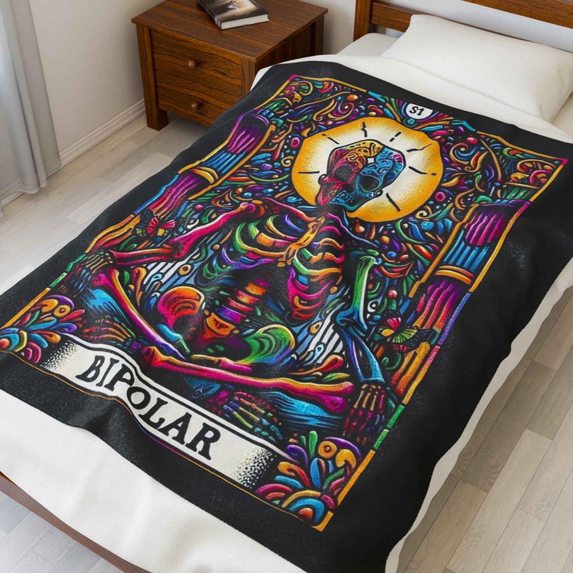 Tarot Bipolar Plush Blanket