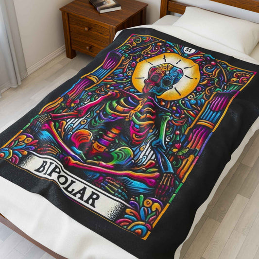 Tarot Bipolar Plush Blanket - VYBE