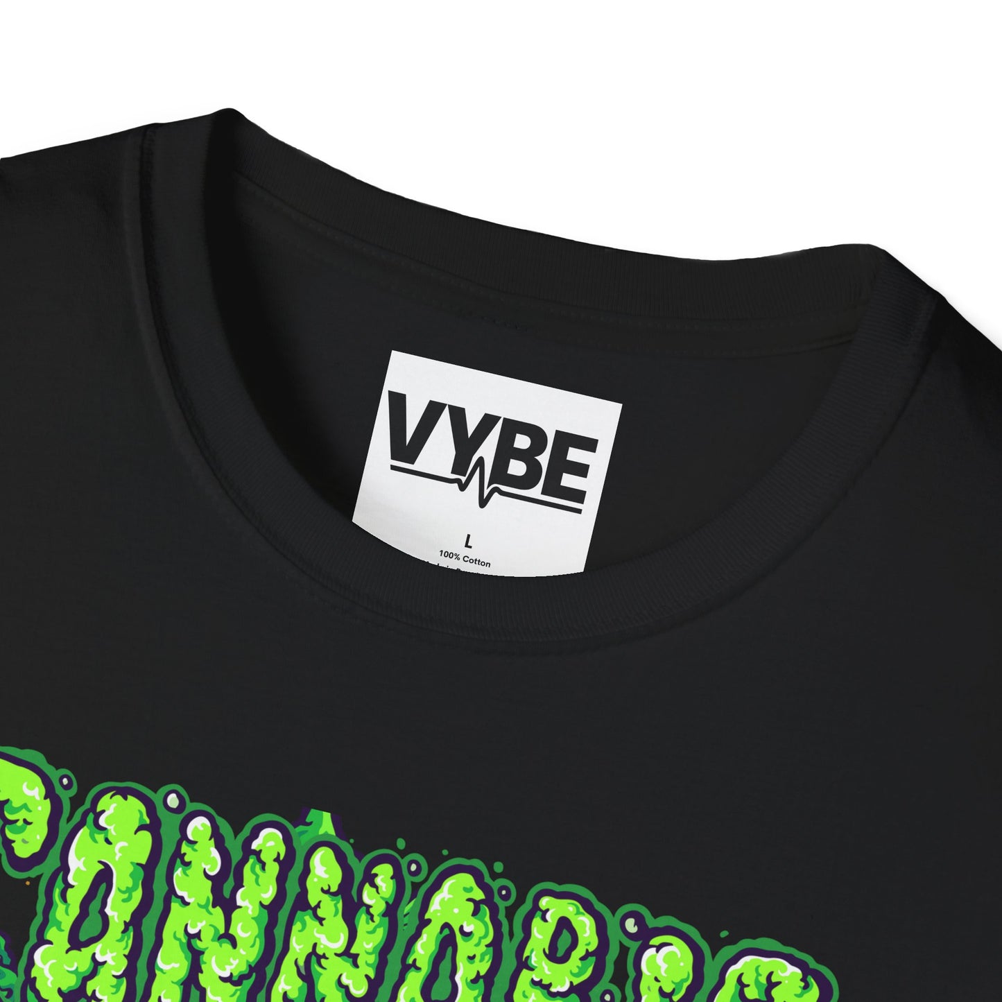 420- Cannabis Skull Graphic T-Shirt - VYBE Shop