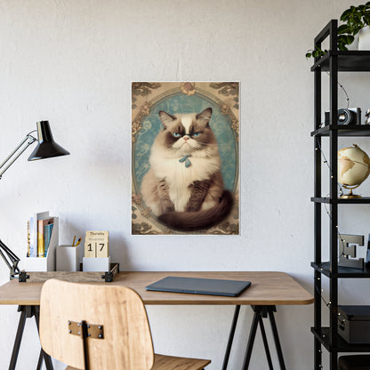Chic Cat Poster Art | Cat Lover Gift - VYBE Shop