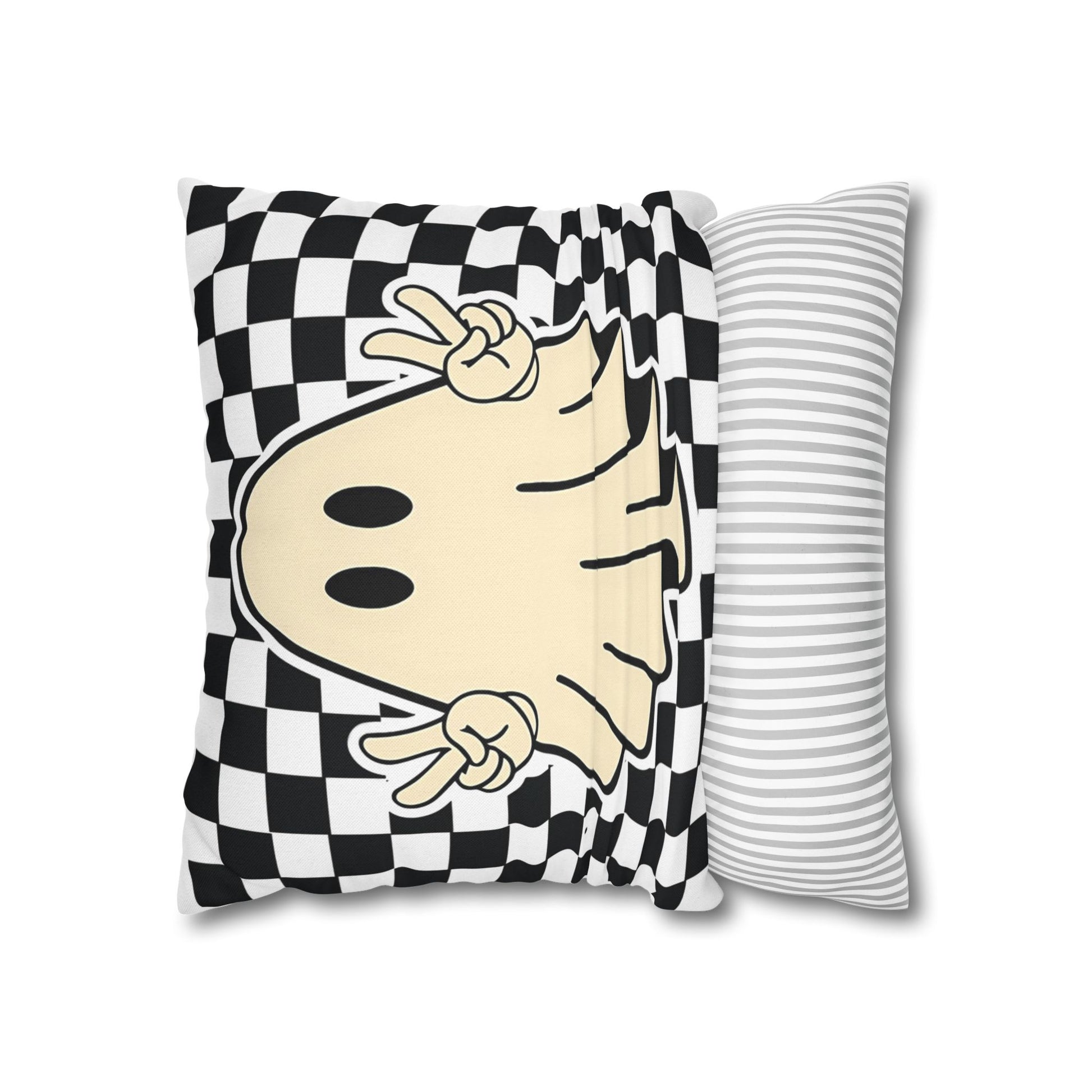 Playful Ghost Pillowcase for Halloween Decor, Cozy Home Accent, Perfect Gift for Ghost Lovers - VYBE Shop