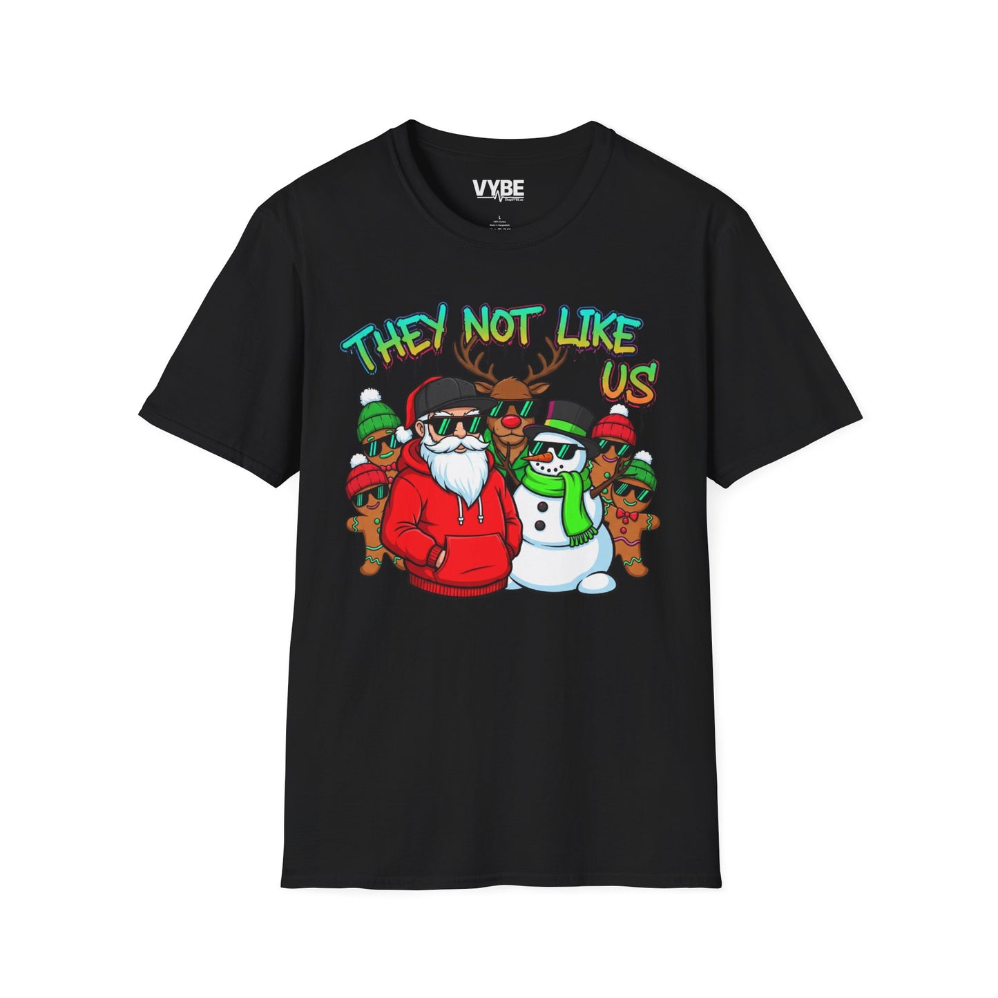 They Not Like Us Santa Tee - VYBE