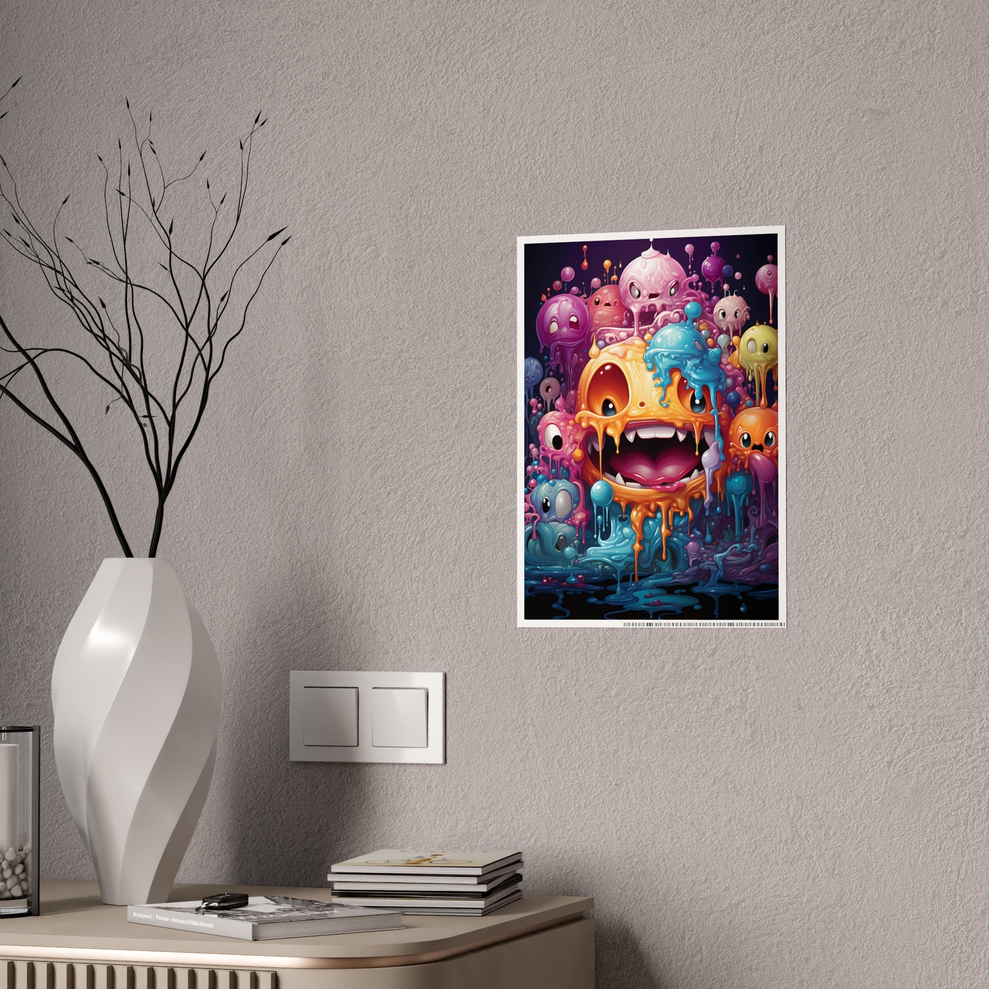 Vibrant Creatures Poster for Kids’ Room Decoration - VYBE Shop