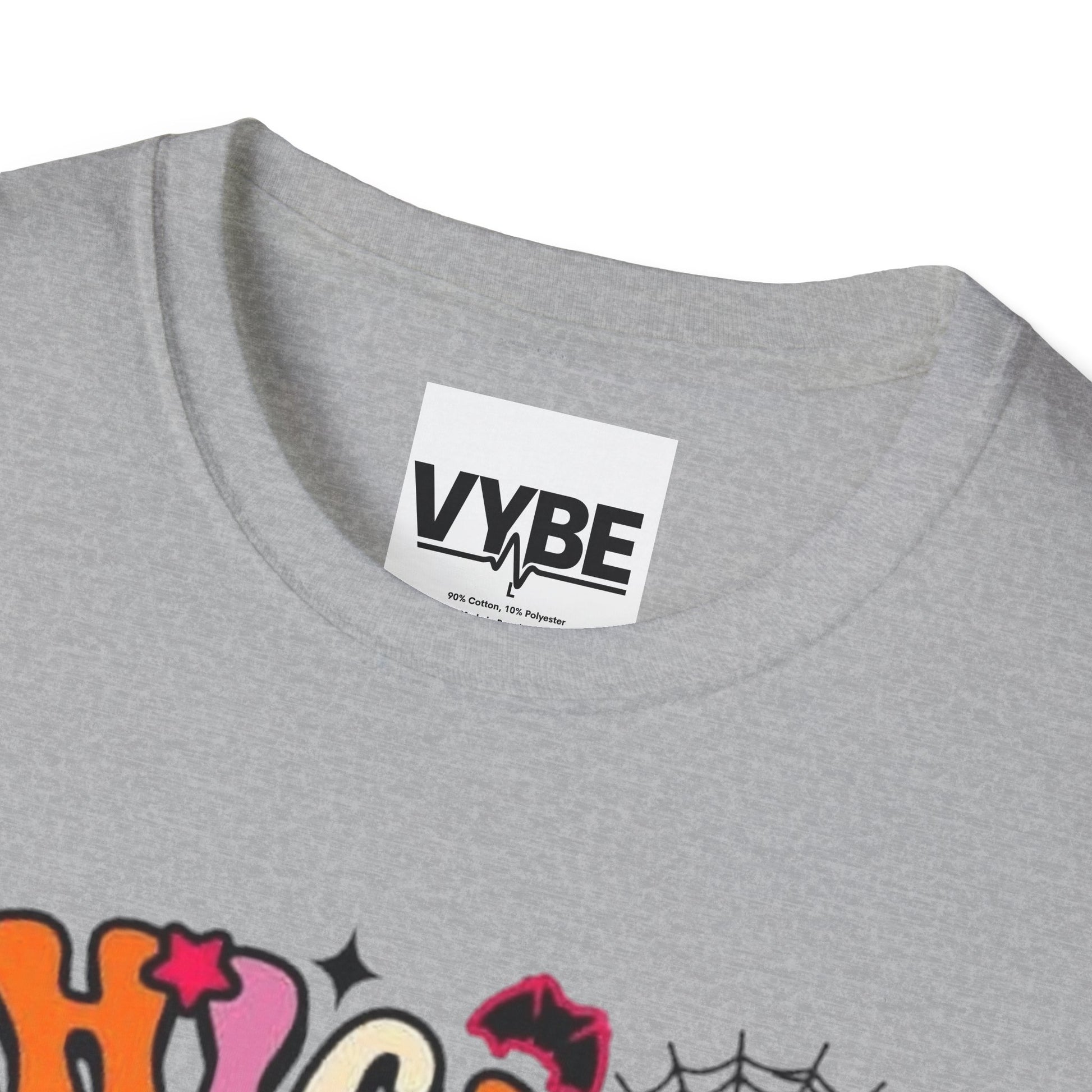 Halloween- Spooky Vibes T-Shirt, Cute Colorful Halloween Tee - VYBE Shop