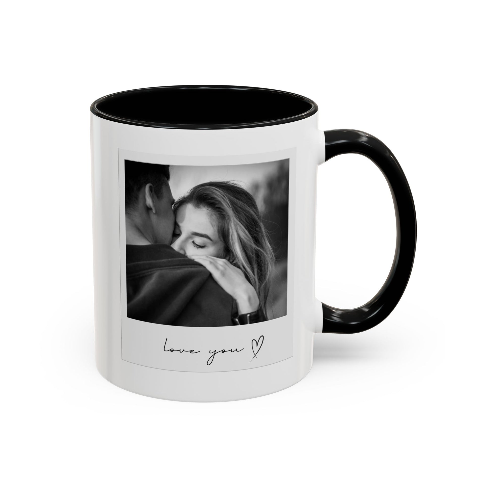 Love You Coffee Mug – Customized Romantic Gift for Couples, Engagement Present, Valentine's Day - VYBE Shop