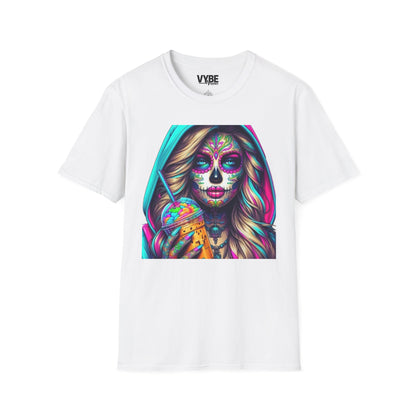 Vibrant Sugar Skull T-Shirt