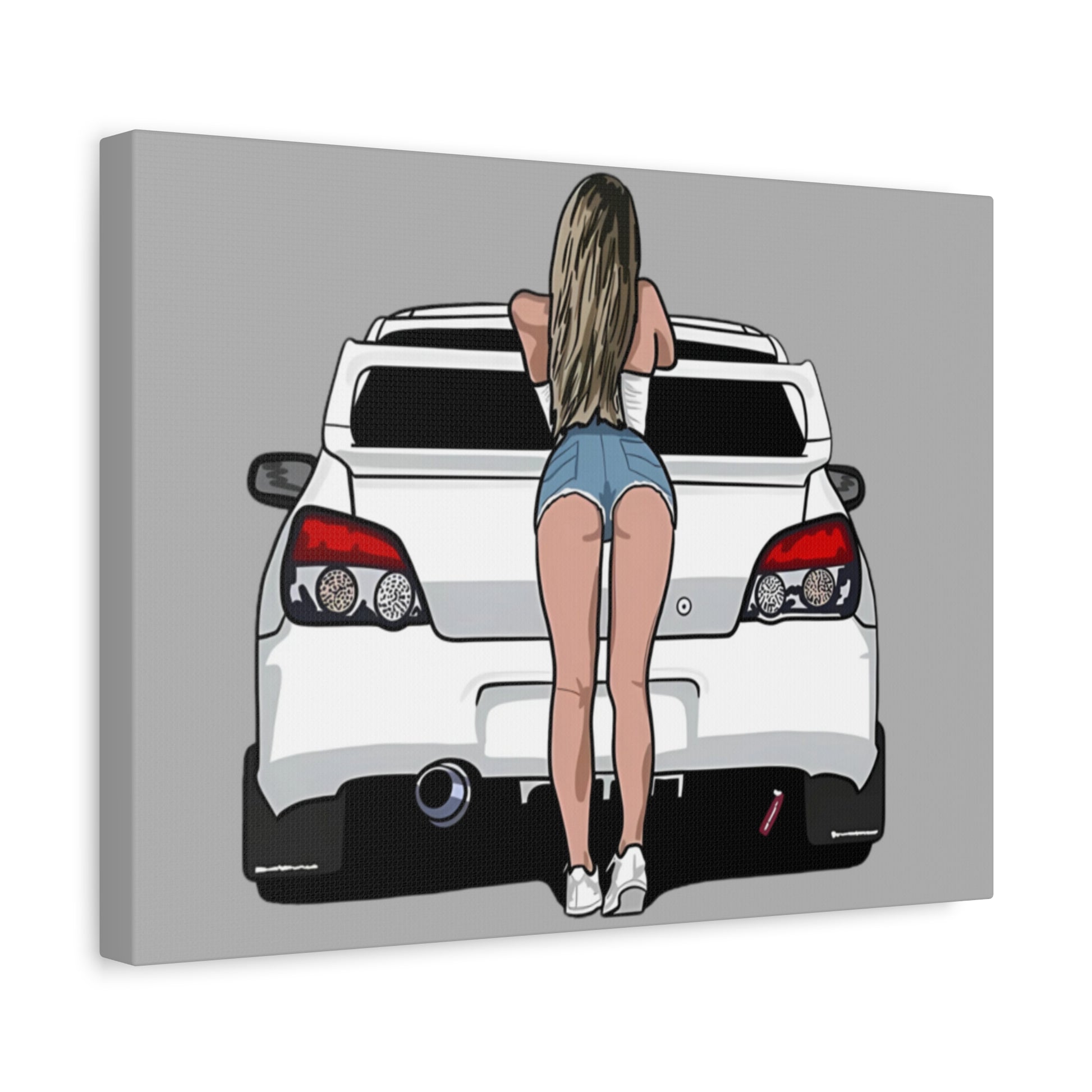 Car Lover's Art Canvas, Automotive Decor, Garage Wall Art, Gift for Car Enthusiasts, Unique Home Decor, Custom Prints - VYBE Shop
