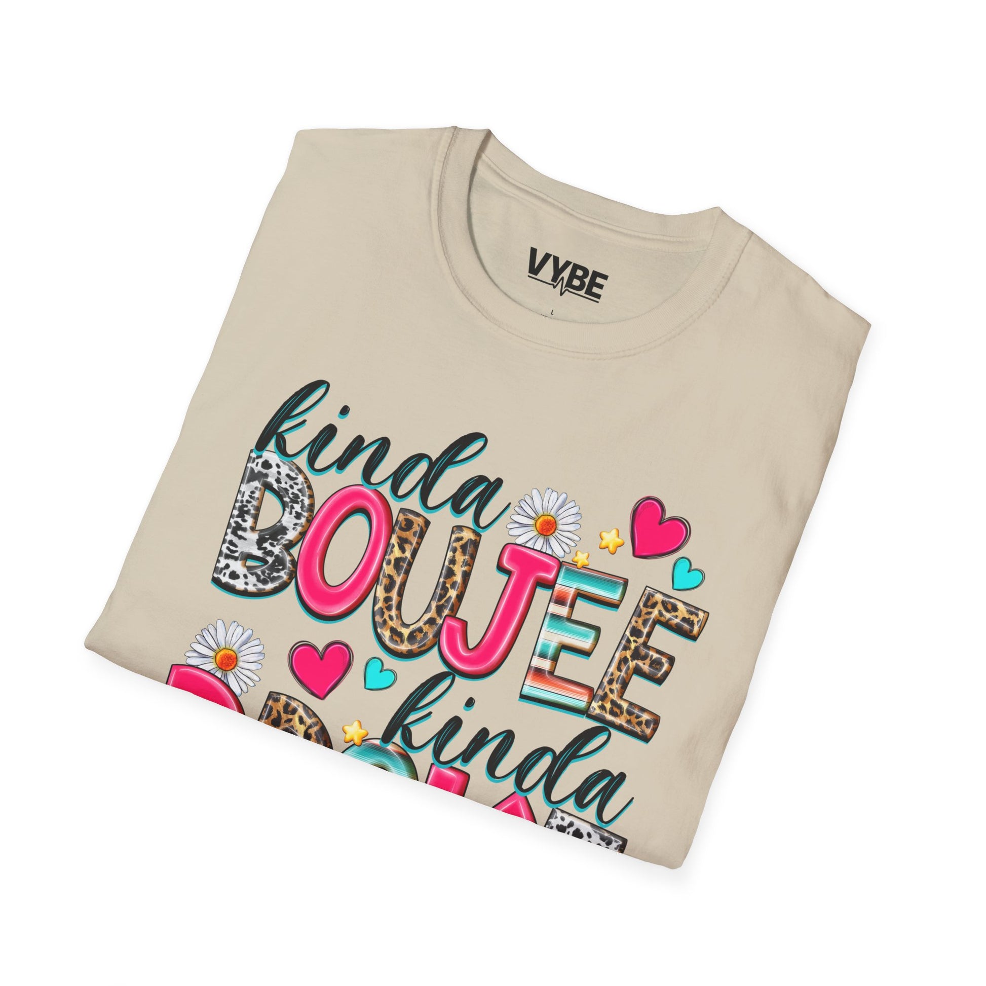 Kinda Boujee Kinda Broke T-Shirt - VYBE Shop