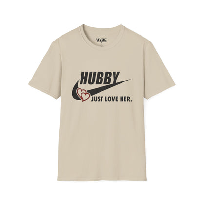 Cute Hubby Love Graphic Tee, Cute Couples Tees, Cute Gift - VYBE Shop