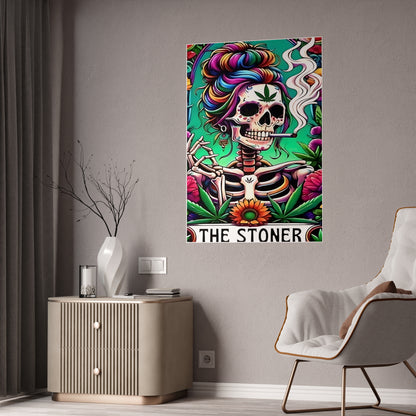 Stoner Tarot Wall Art - The Stoner Wall Poster - VYBE Shop