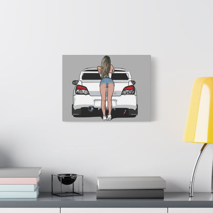 Car Lover's Art Canvas, Automotive Decor, Garage Wall Art, Gift for Car Enthusiasts, Unique Home Decor, Custom Prints - VYBE Shop