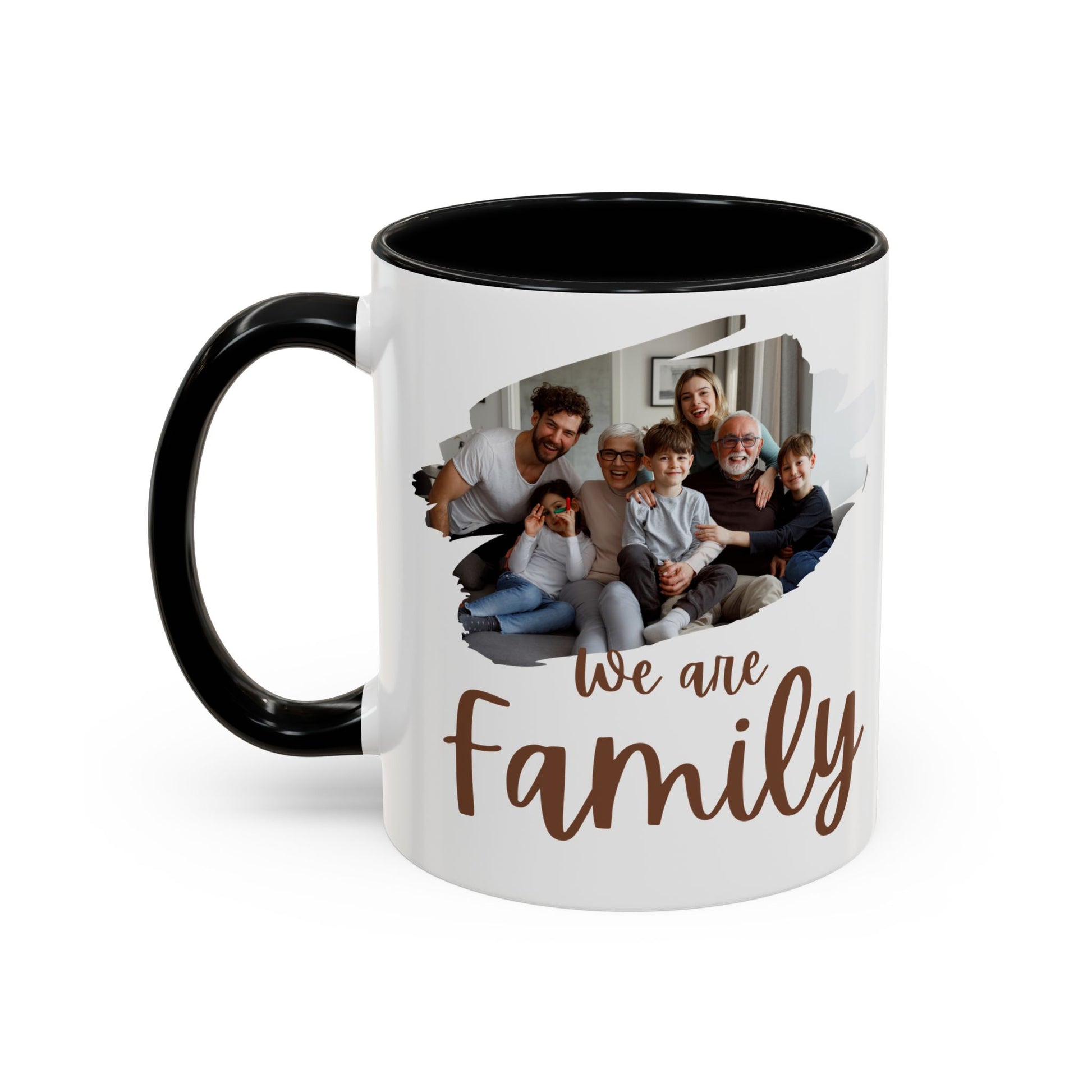 Customized Family Coffee Mug, Personalized Mug Gift, Add Your Family Photo - VYBE Shop