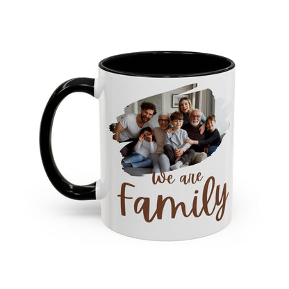 Customized Family Coffee Mug, Personalized Mug Gift, Add Your Family Photo - VYBE Shop