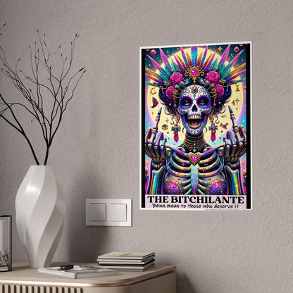 Bitchalante Tarot Wall Poster - Enchanting Wall Decor for Mystical Spaces - VYBE Shop