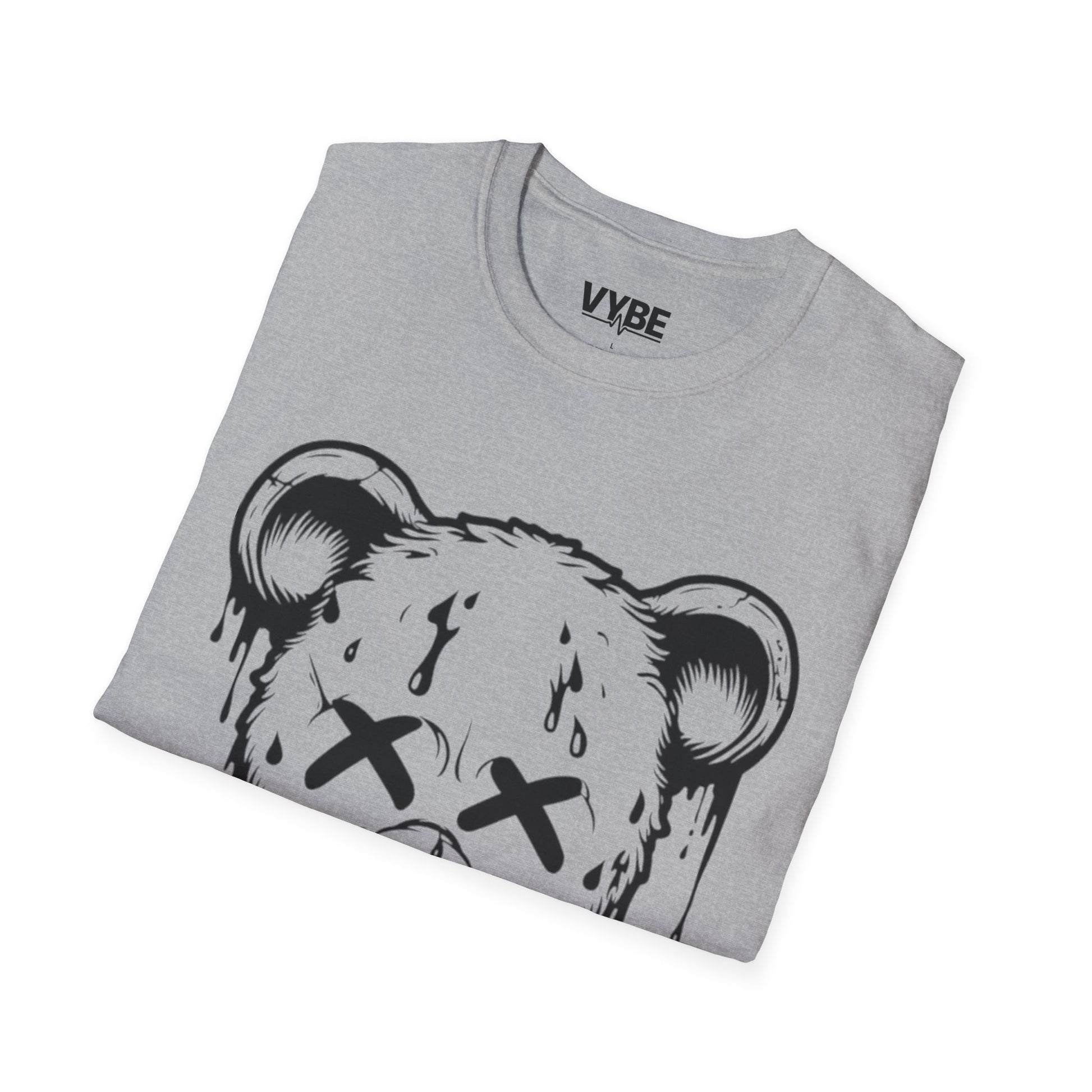 Alterative- Grunge Bear Graphic Tee - VYBE Shop