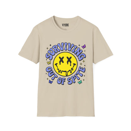 Funny Surviving Out of Spite T-Shirt - VYBE Shop