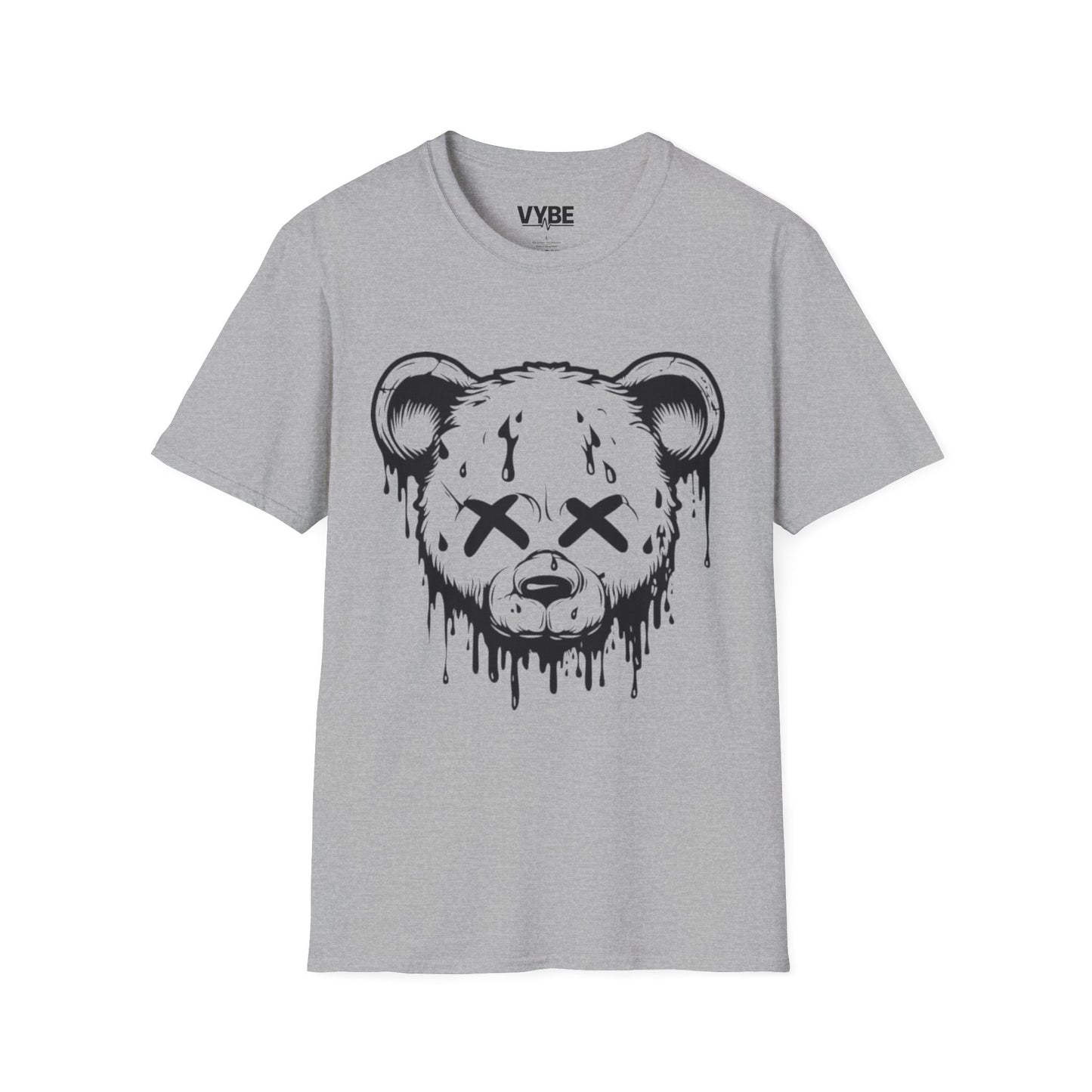 Alterative- Grunge Bear Graphic Tee - VYBE Shop