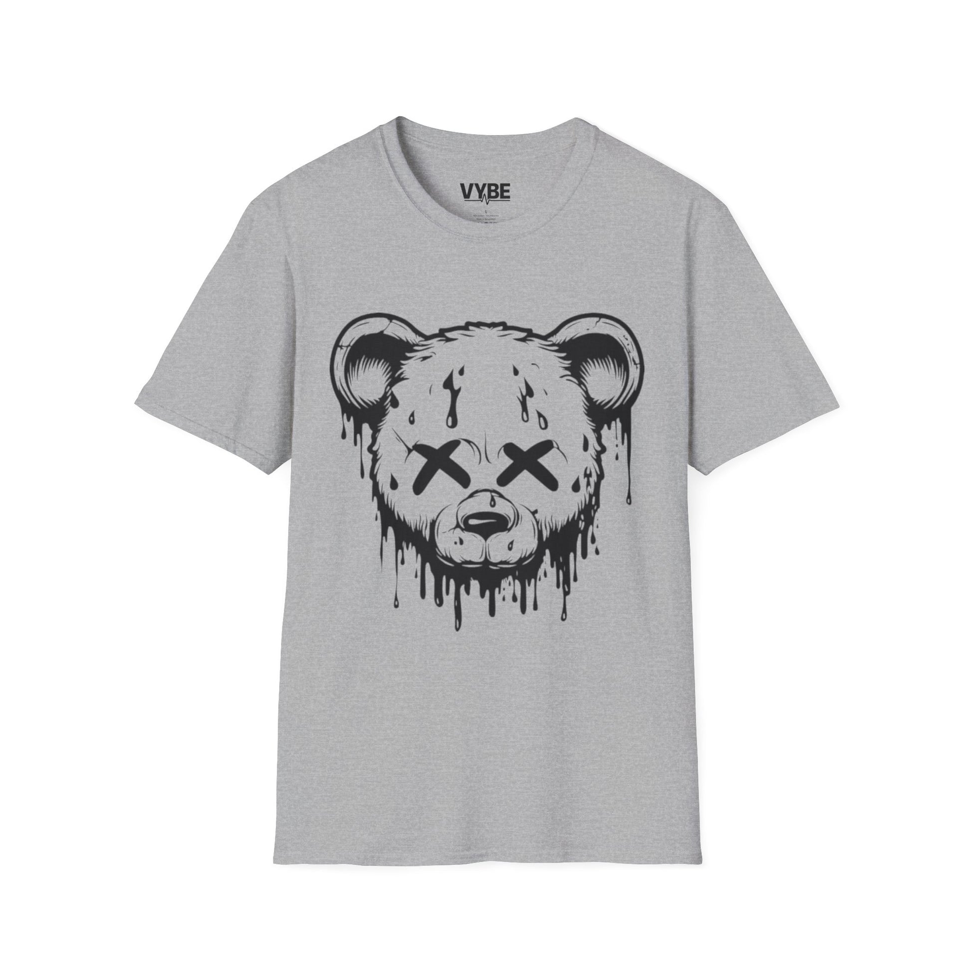 Alterative- Grunge Bear Graphic Tee - VYBE Shop