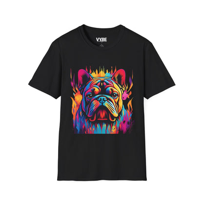 Vibrant French Bulldog T-Shirt - VYBE Shop