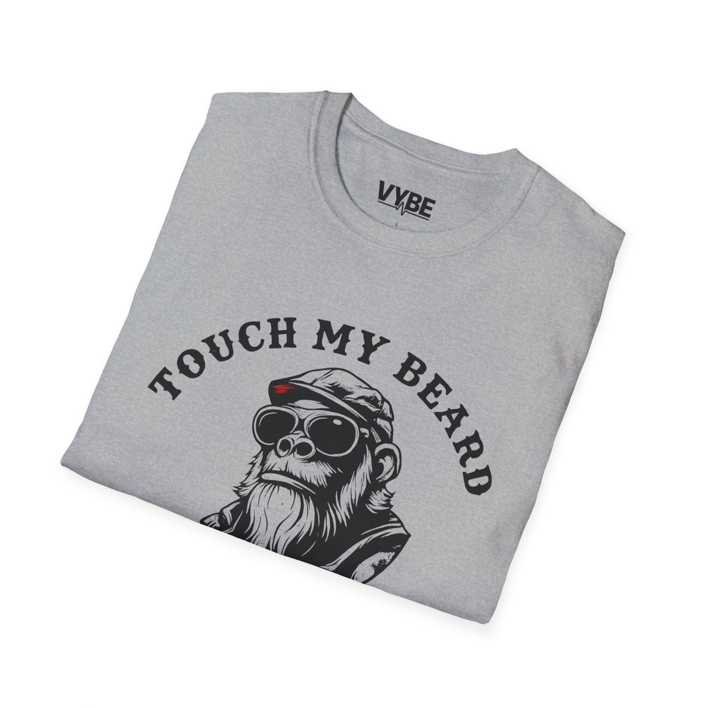 Funny- Beard Graphic T-Shirt, Unisex Tee for Bearded Men, Gifts for Him, Casual Wear, Birthday Celebrations, Humor Apparel - VYBE Shop