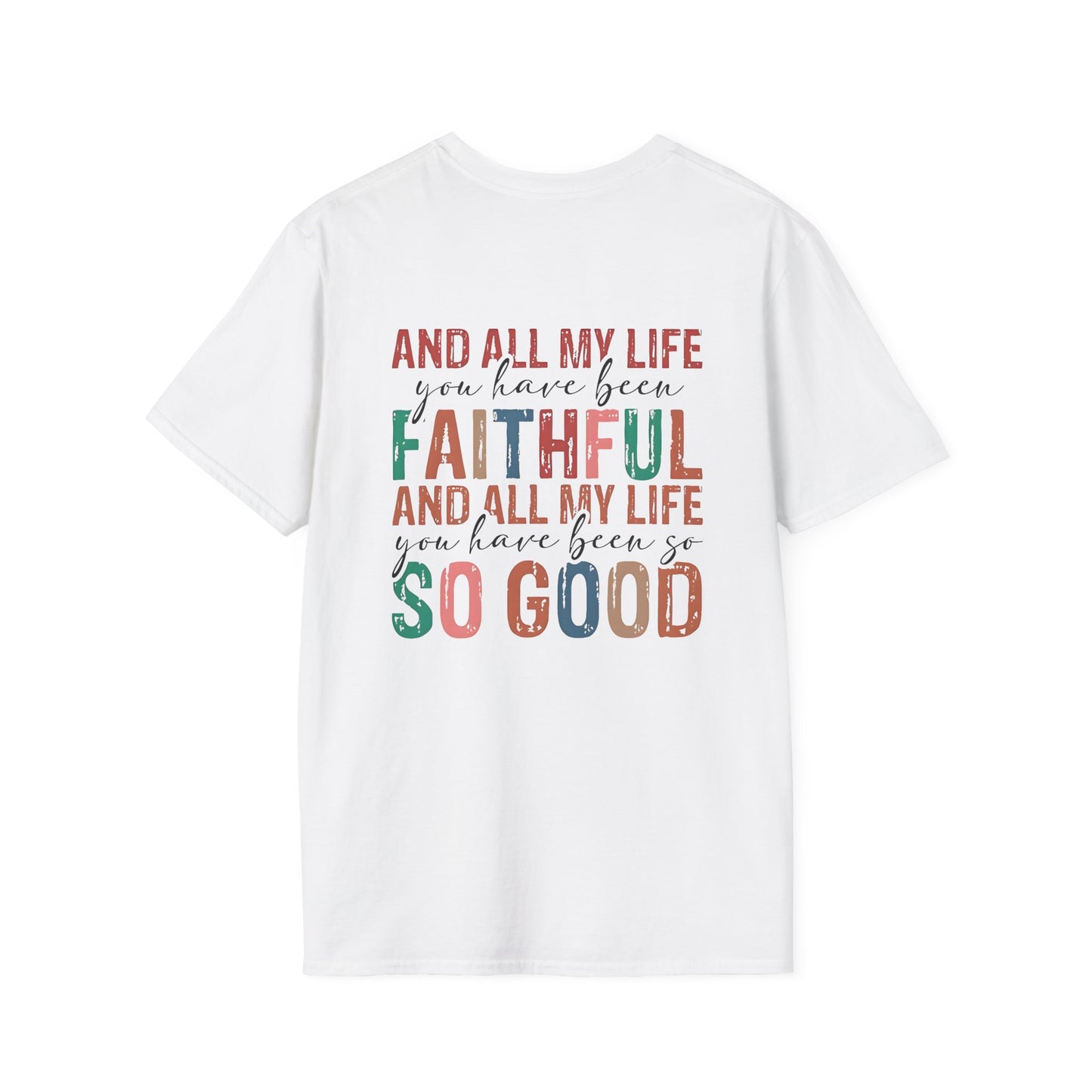 Religious- Faithful Life T-Shirt, Unisex Tee for Christians, Inspirational Gift, Religious Apparel, Bible Verse Shirt - VYBE Shop