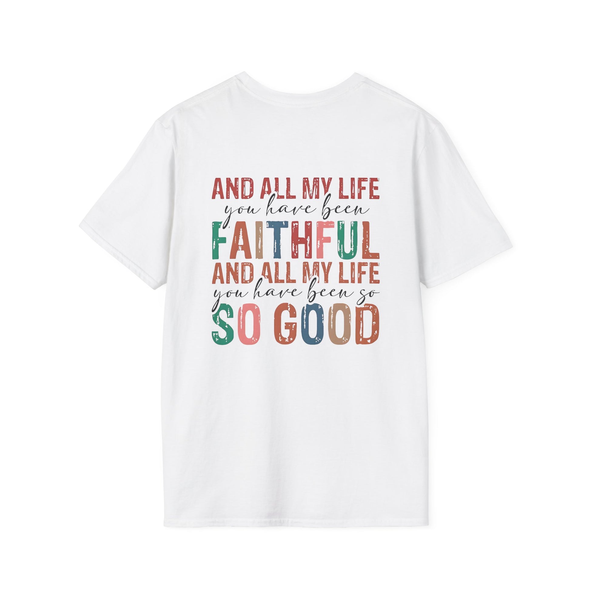 Religious- Faithful Life T-Shirt, Unisex Tee for Christians, Inspirational Gift, Religious Apparel, Bible Verse Shirt - VYBE Shop