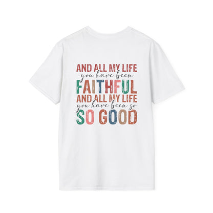 Religious- Faithful Life T-Shirt, Unisex Tee for Christians, Inspirational Gift, Religious Apparel, Bible Verse Shirt - VYBE Shop