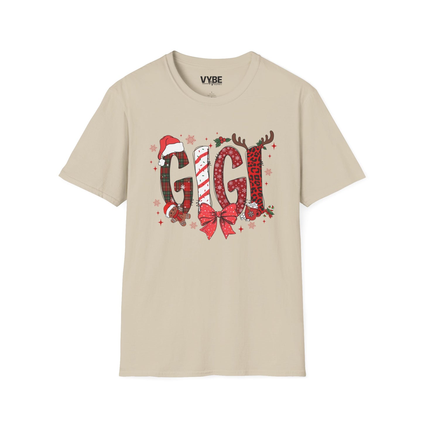 Christmas GIGI T-Shirt - VYBE