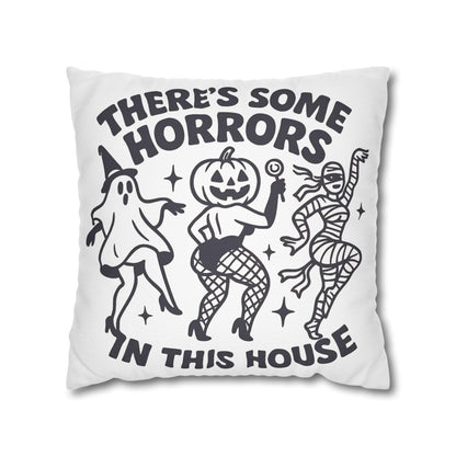 Halloween Decorative Pillowcase for Spooky Autumn Home Decor with Ghost and Mummy Design - VYBE Shop
