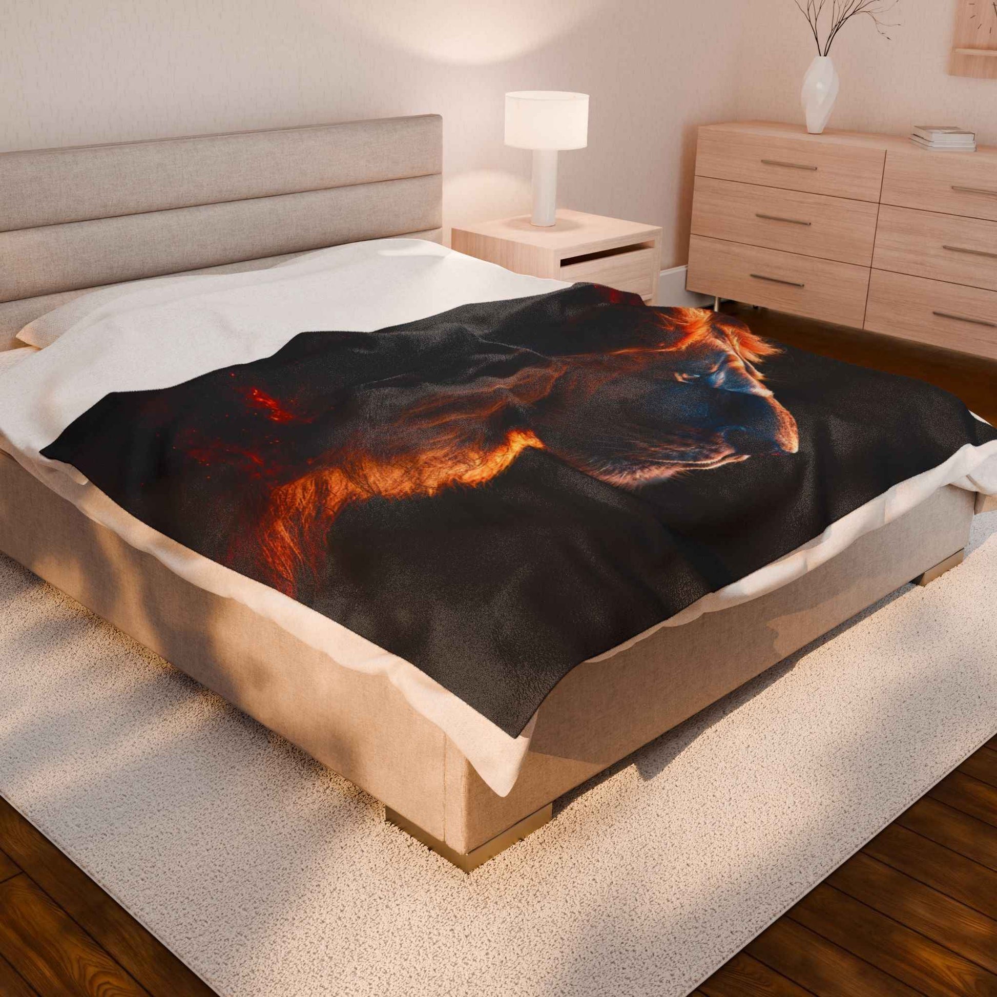 Majestic Lion Blanket