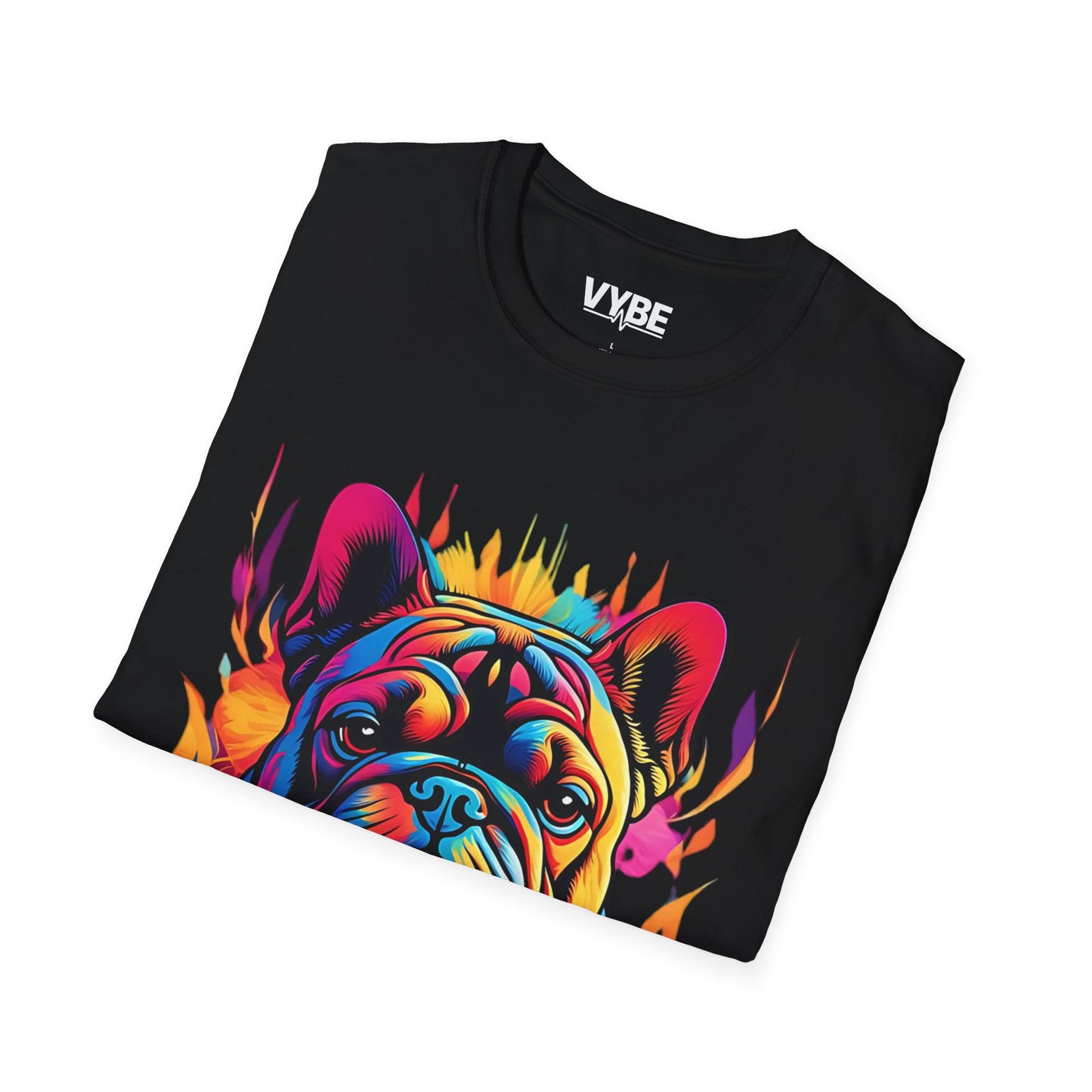 Vibrant French Bulldog T-Shirt - VYBE Shop