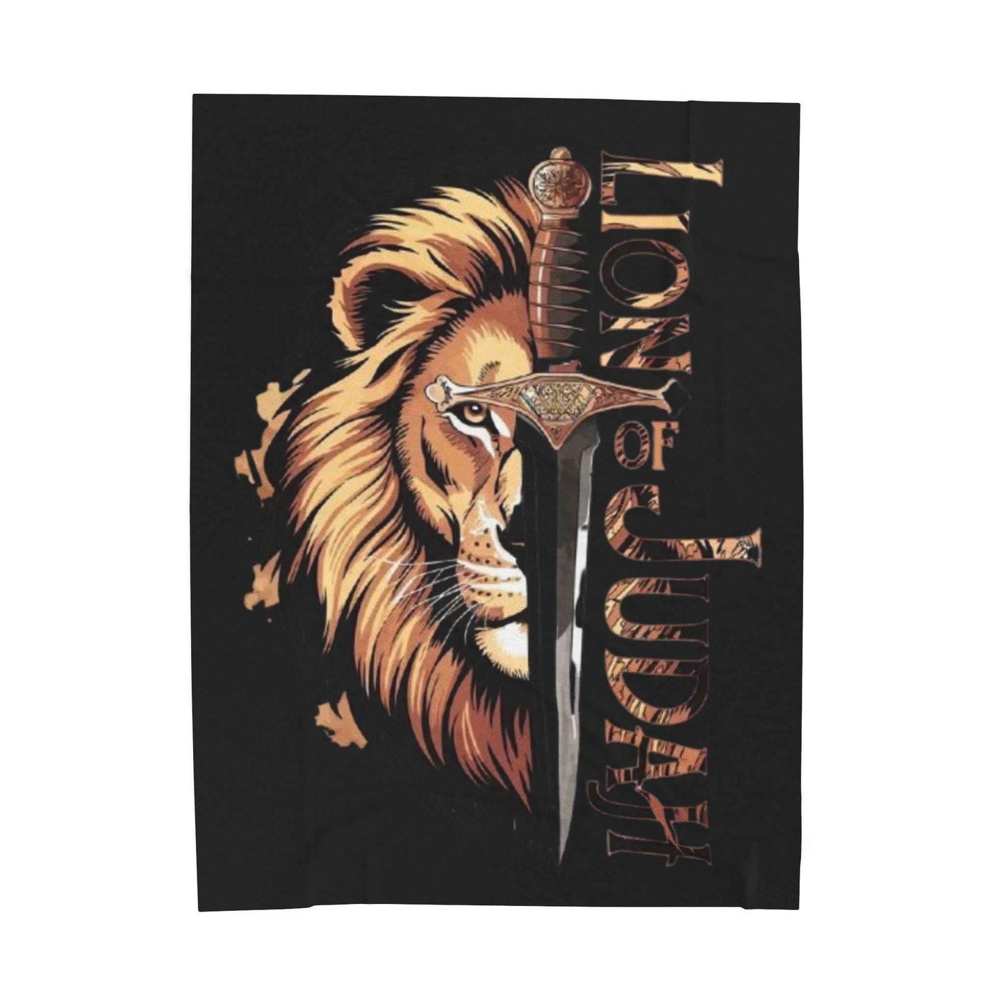 Majestic Lion Plush Blanket