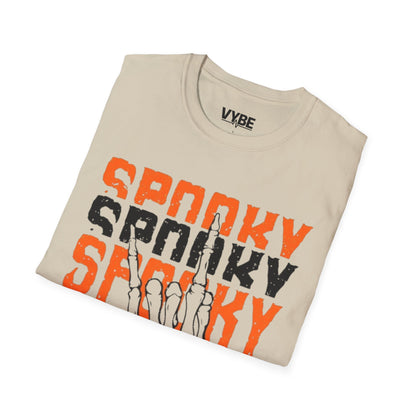 Halloween- Spooky Vibes Unisex T-Shirt, Trendy Design, Best Seller - VYBE Shop