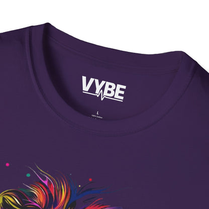 Vibrant Lion Graphic T-Shirt