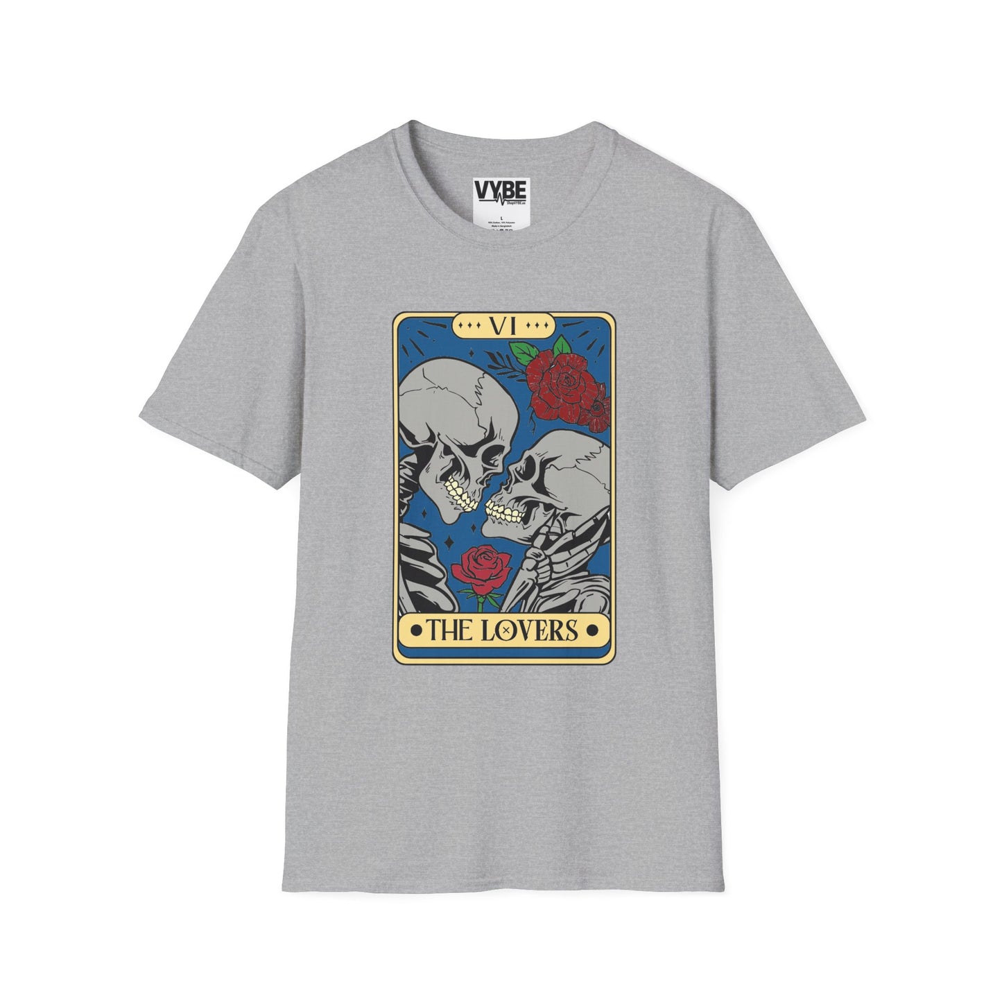 Vintage Lovers Tarot T-Shirt - VYBE Shop
