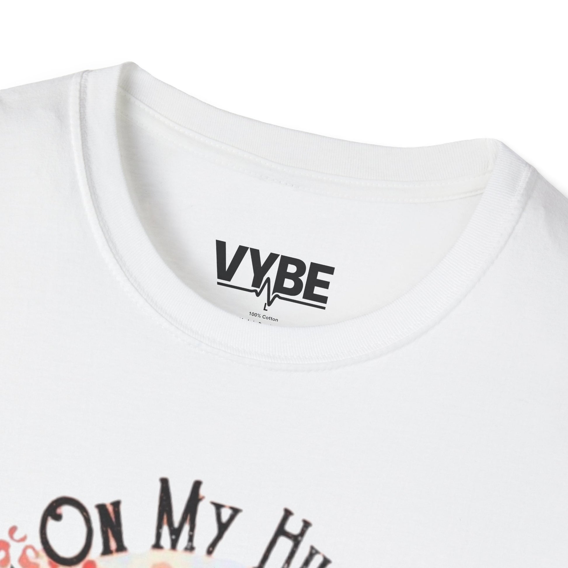 Funny- On My Husband's Last Nerve T-Shirt, Funny Gift For Wifey - VYBE Shop