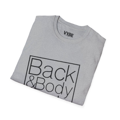Funny- Back & Body Hurts T-Shirt, Funny Play On Words, Gift Idea - VYBE Shop