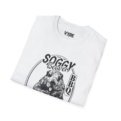 Funny Soggy Beaver BBQ T-Shirt - VYBE Shop