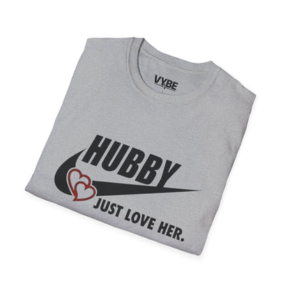 Cute Hubby Love Graphic Tee, Cute Couples Tees, Cute Gift - VYBE Shop