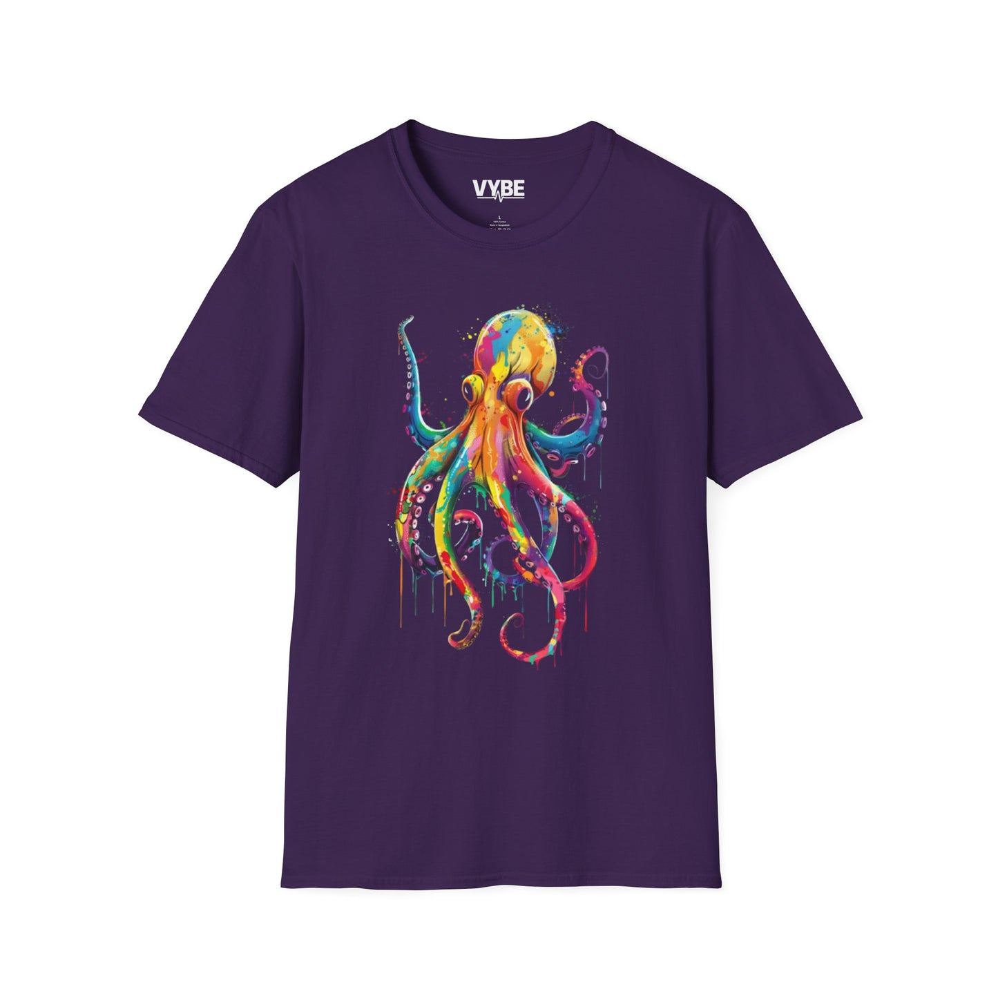 Colorful Octopus T-Shirt - VYBE Shop