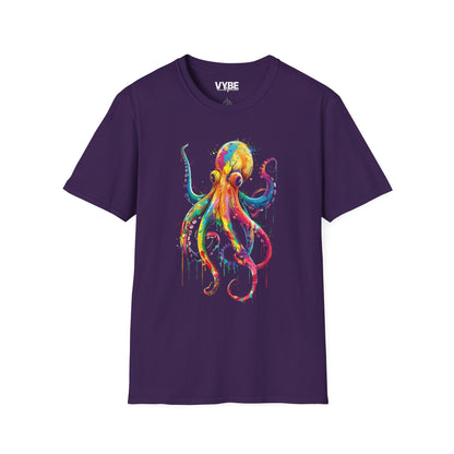 Colorful Octopus T-Shirt - VYBE Shop