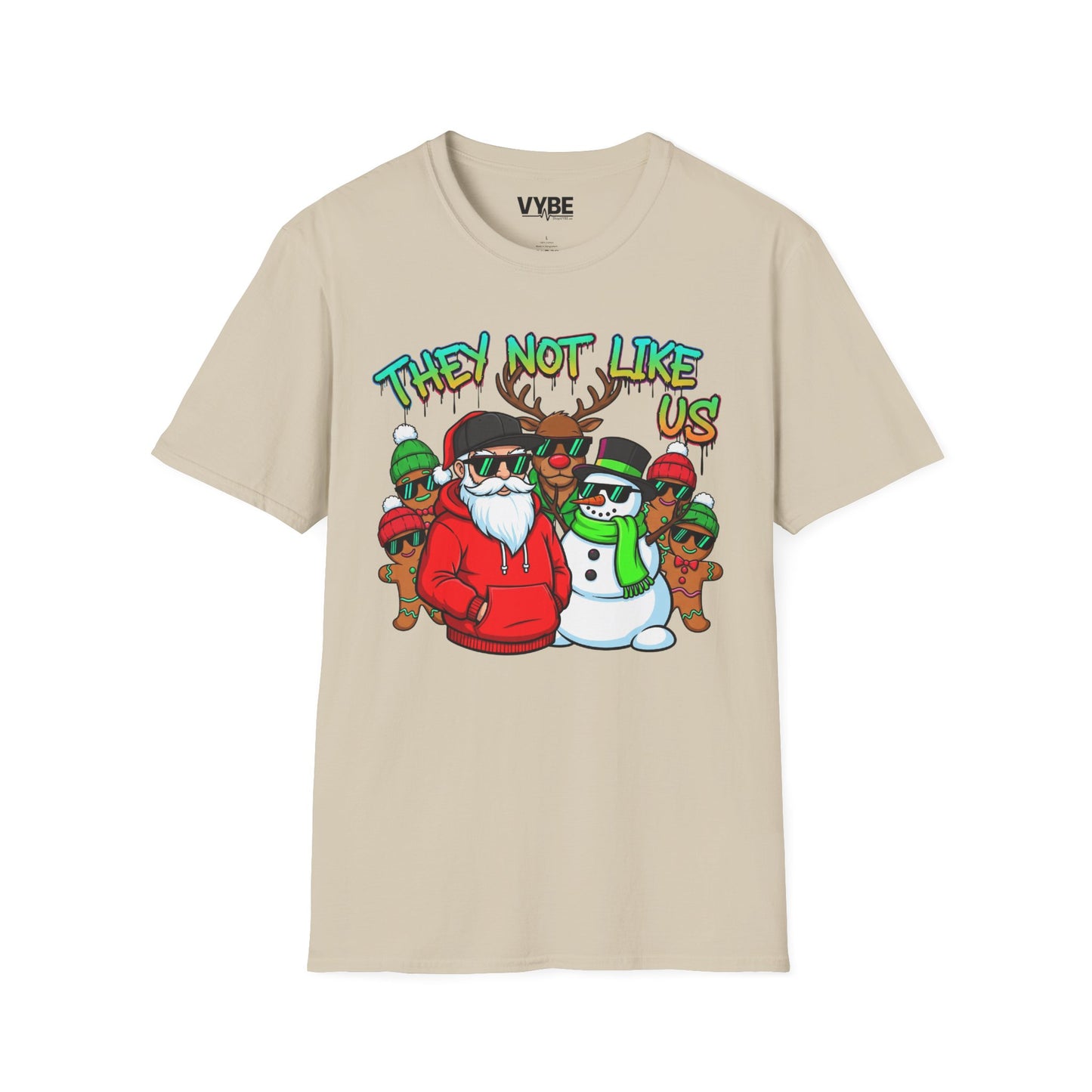 They Not Like Us Santa Tee - VYBE