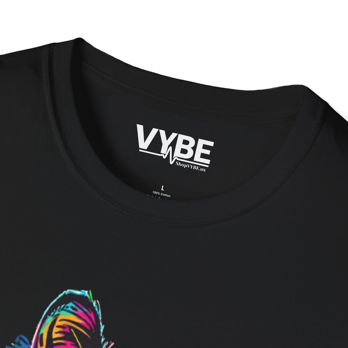 Colorful Cat Art T-Shirt - VYBE