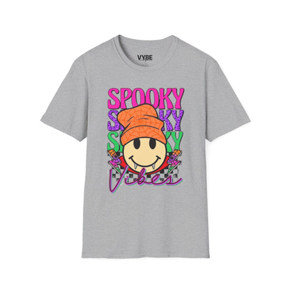 Halloween- Spooky Vibes T-Shirt, Colorful Halloween Shirt, Cute Gift - VYBE Shop