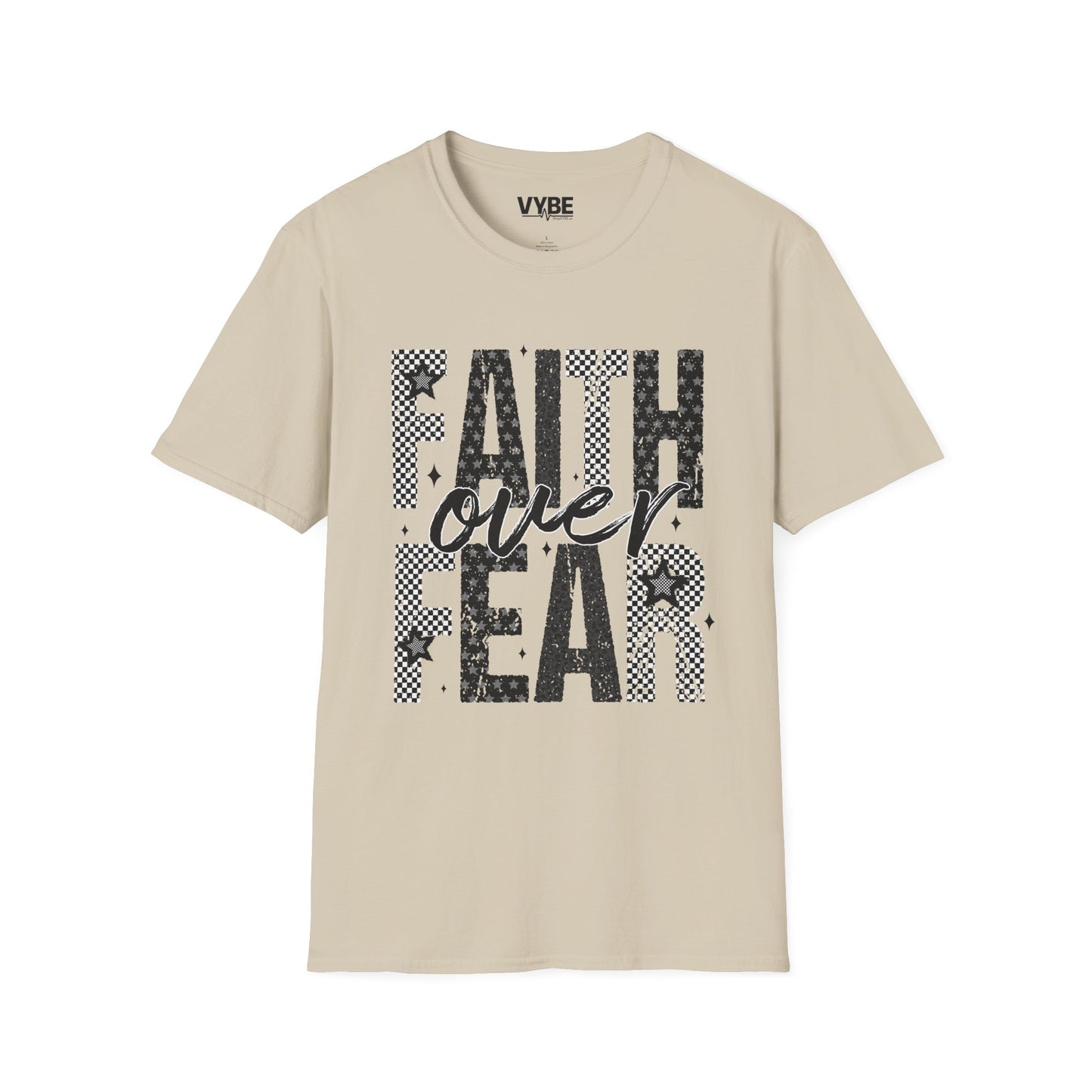 God is Good All the Time Faith Over Fear Apparel Christian Gift for Believers - VYBE Shop