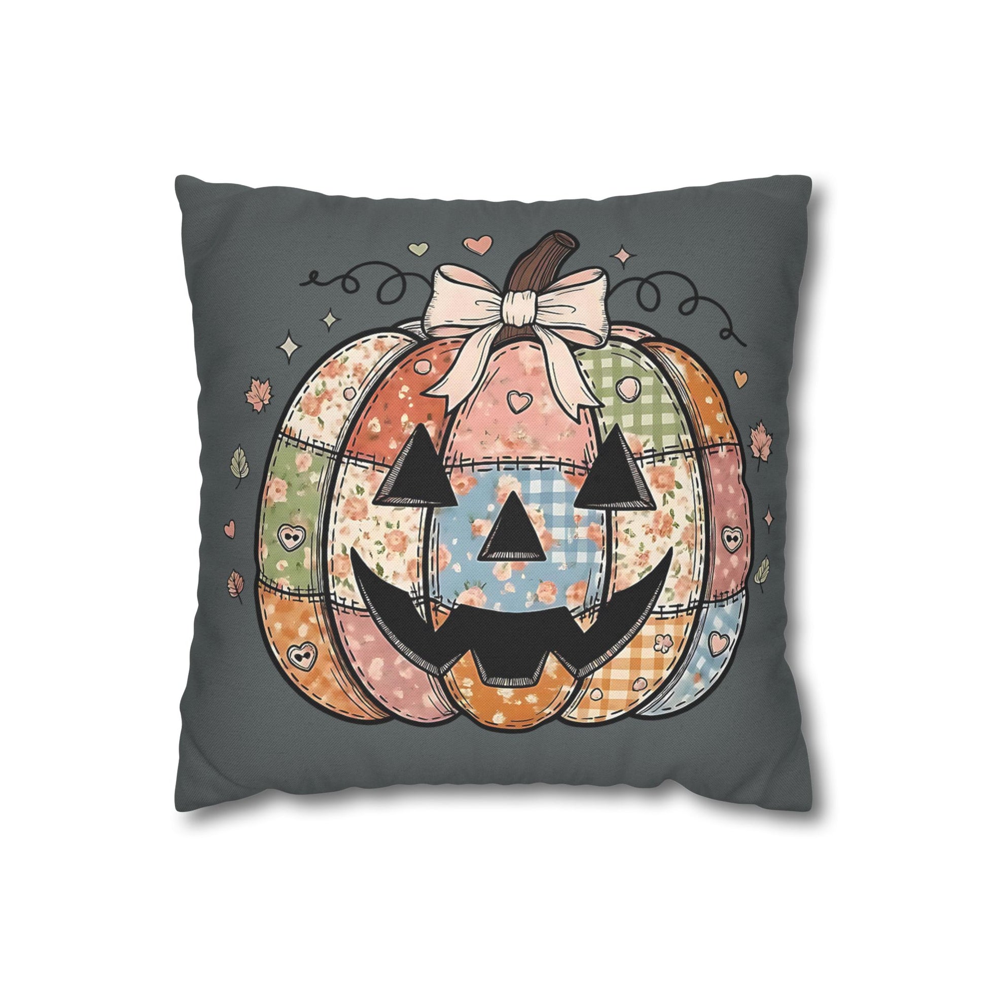 Cute Pumpkin Halloween Pillowcase for Cozy Fall Decor and Seasonal Home Accent - VYBE Shop