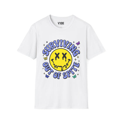 Funny Surviving Out of Spite T-Shirt - VYBE Shop