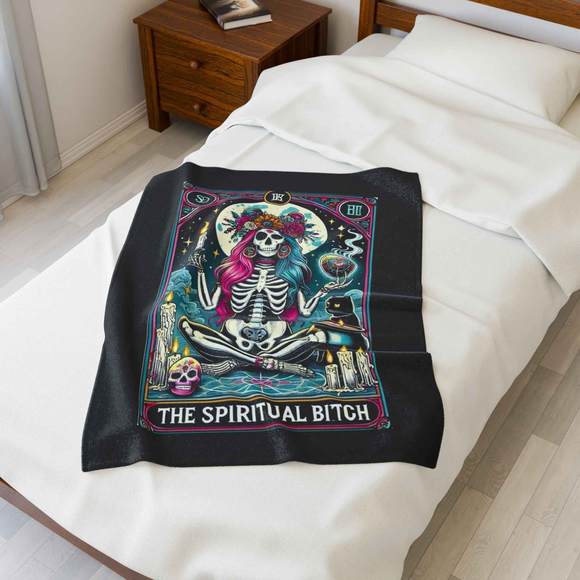 Tarot Spiritual Plush Blanket
