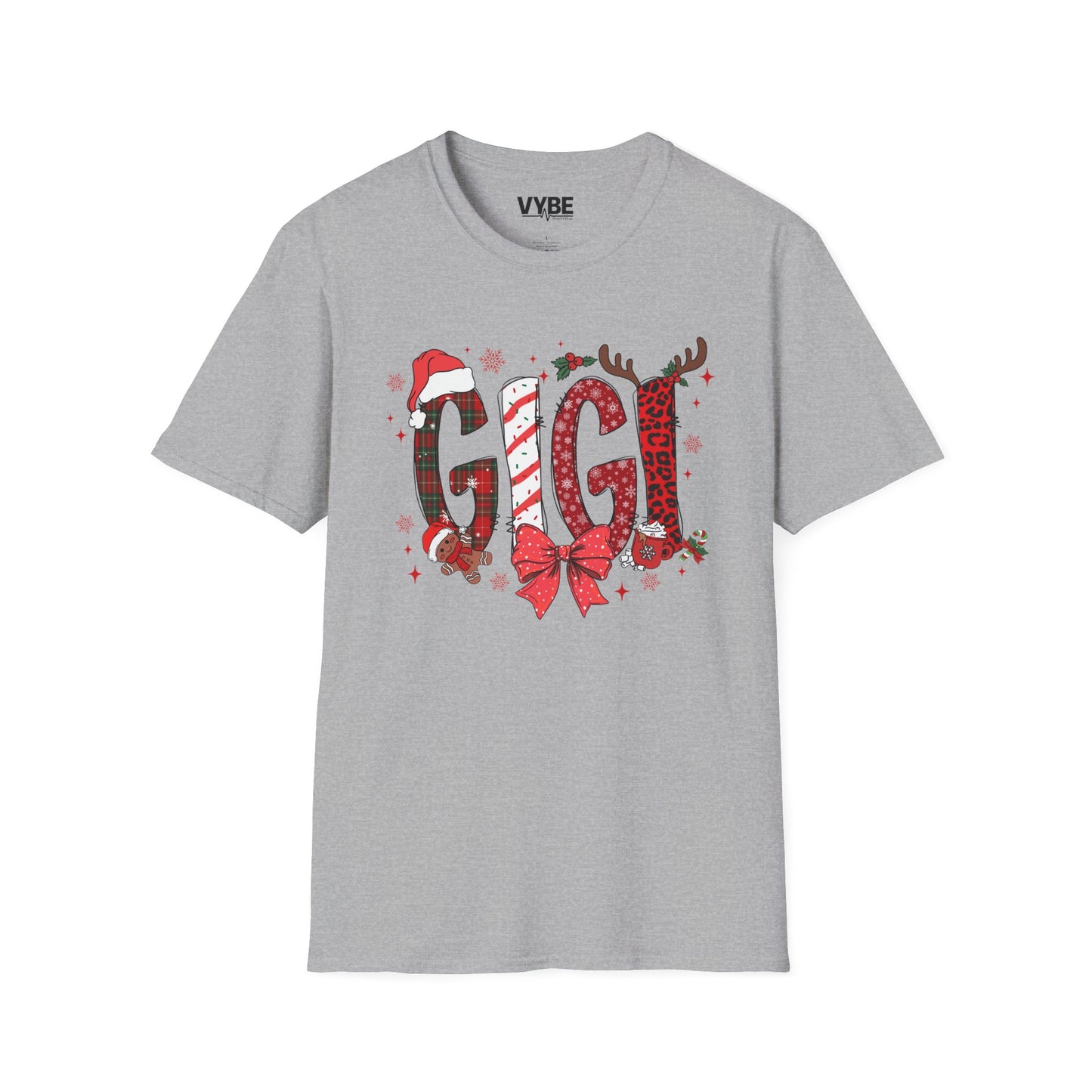 Christmas GIGI T-Shirt - VYBE