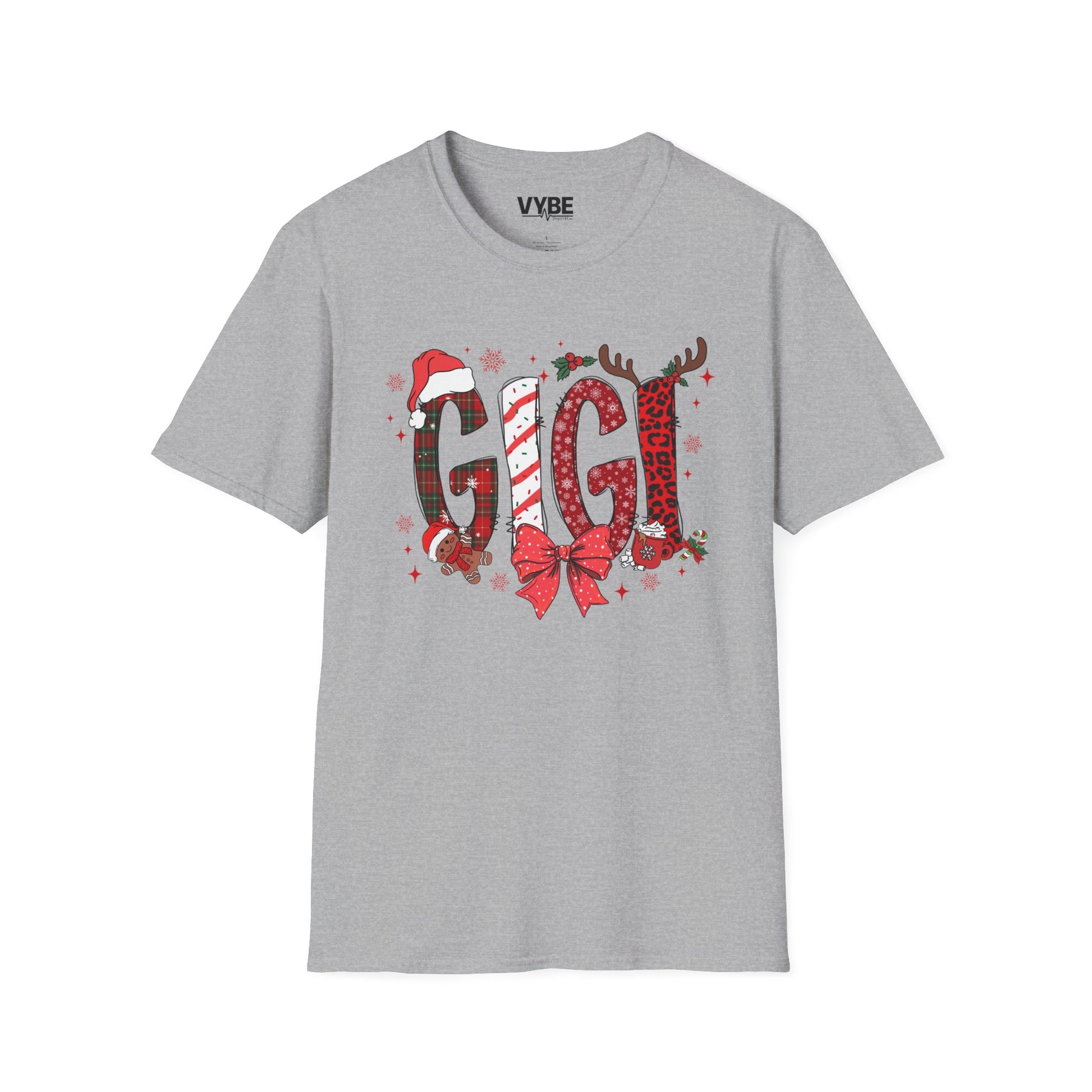 Christmas GIGI T-Shirt - VYBE